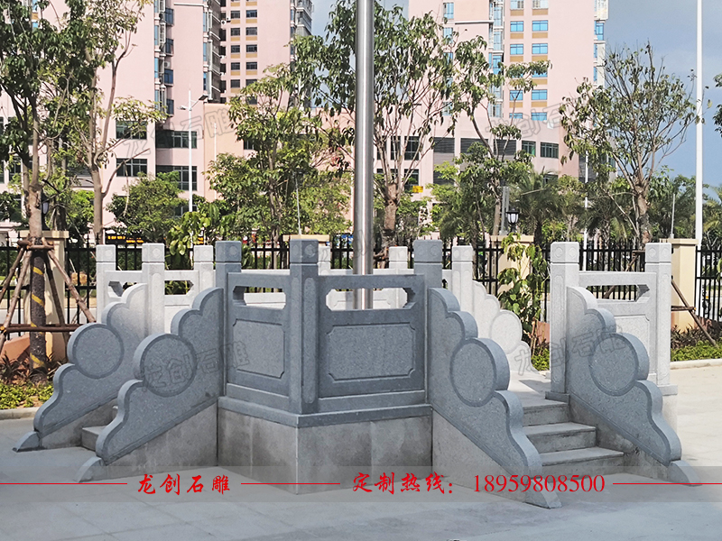 洛江實驗小學(xué)旗臺欄桿制作安裝